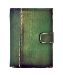 Pánsky kožený pracovný diár v zelenej farbe (limitovaná edícia)
