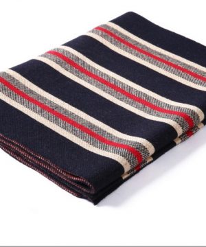 Kvalitný pánsky šál z vlny a bavlny ( 180 x 30 cm ) - Vzor 10