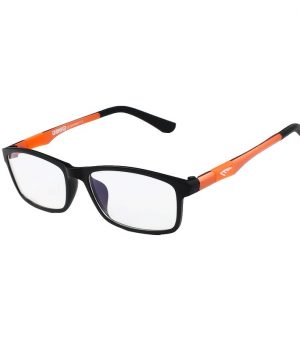 Štýlové pánske okuliare na prácu s počítačom v pomarančovej farbe