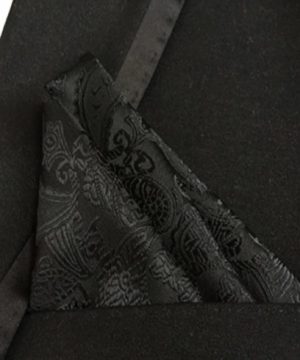 Pánsky hodvábny kravatový set - kravata + viazanka, model G
