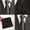 Pánsky hodvábny kravatový set - kravata + viazanka, model G