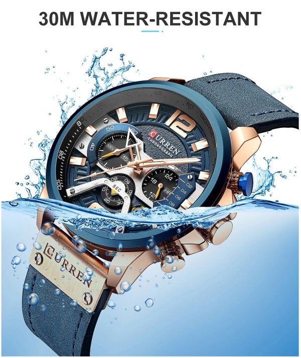 Luxusné pánske analógové hodinky v dvoch farbách