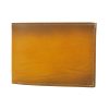 Pánska kožená peňaženka č.8552, ručne tieňovaná v žltej farbe