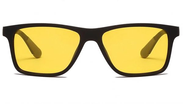 Kvalitné polarizované okuliare na šoférovanie s hranatým rámikom