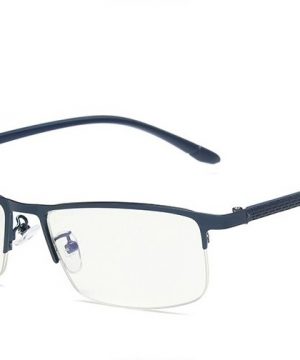 Štýlové okuliare s filtrom na prácu s počítačom v modrej farbe