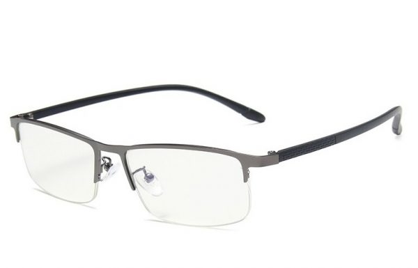 Štýlové okuliare s filtrom na prácu s počítačom v sivej farbe