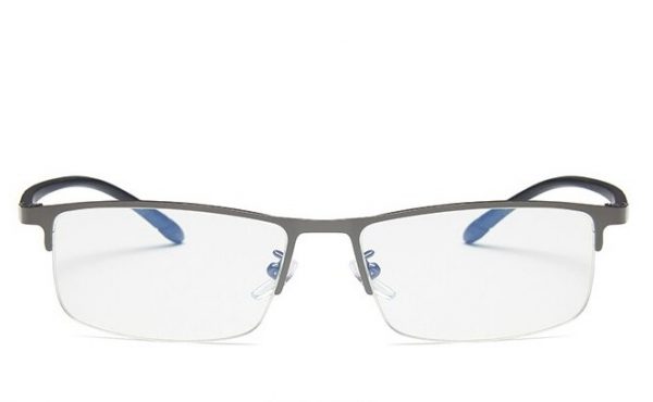 Štýlové okuliare s filtrom na prácu s počítačom v sivej farbe
