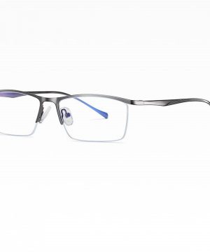 Štýlové pánske okuliare na prácu s počítačom v sivej farbe