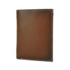 Pánska luxusná kožená peňaženka č.8560 ručne tieňovaná v hnedej farbe
