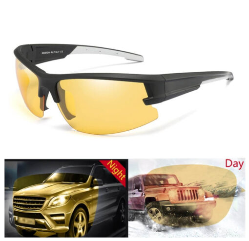 Polarizované okuliare na šoférovanie so športovým dizajnom