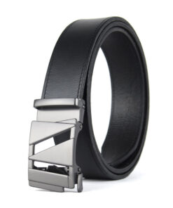 Pánsky kožený opasok s automatickou prackou SURVEX