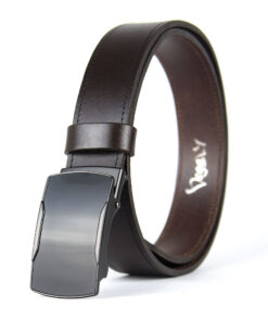 Alternative view of Pánsky kožený opasok s brzdou, šírka 3.5cm - PHANTOM