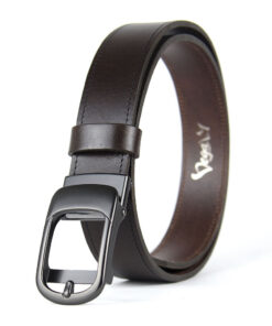 Alternative view of Pánsky kožený opasok s brzdou, šírka 3.5cm - PEARL FLOW