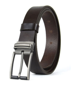 Alternative view of Pánsky kožený opasok TITAN SHADOW, šírka 3.3cm, Výroba na Slovensku