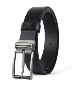 Pánsky kožený opasok TITAN SHADOW, šírka 3.3cm, Výroba na Slovensku