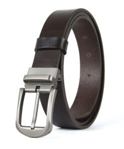 Alternative view of Pánsky kožený opasok STEEL NOVA, šírka 3.3cm, Výroba na Slovensku