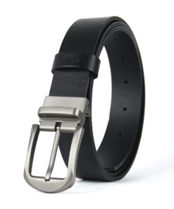 Pánsky kožený opasok STEEL NOVA, šírka 3.3cm, Výroba na Slovensku