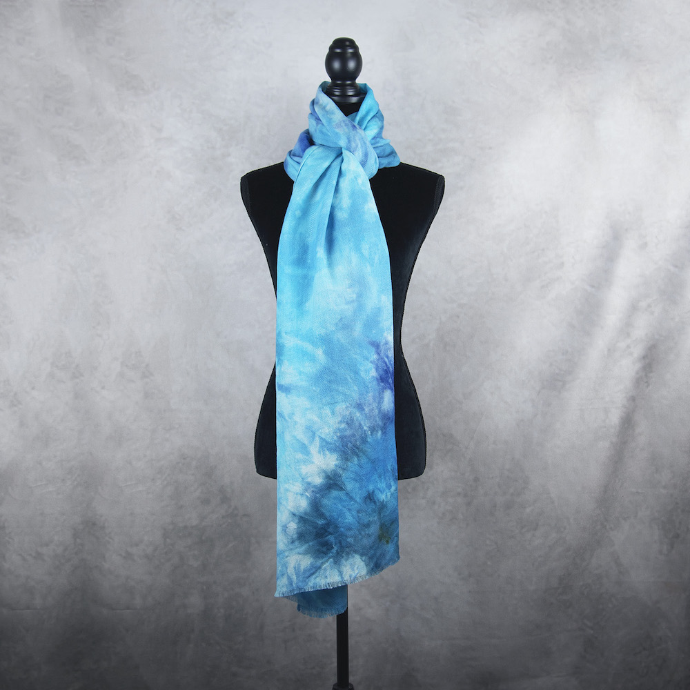 Pánsky zimný šál z Merino vlny, výroba na Slovensku, Limitovaná edícia 079 – Obrázok 3